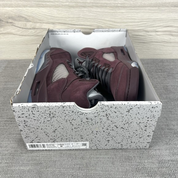 Nike Air Jordan 5 Retro SE Deep Burgundy Maroon New DZ4131 600 Mens Size 9.5 - Picture 8 of 9